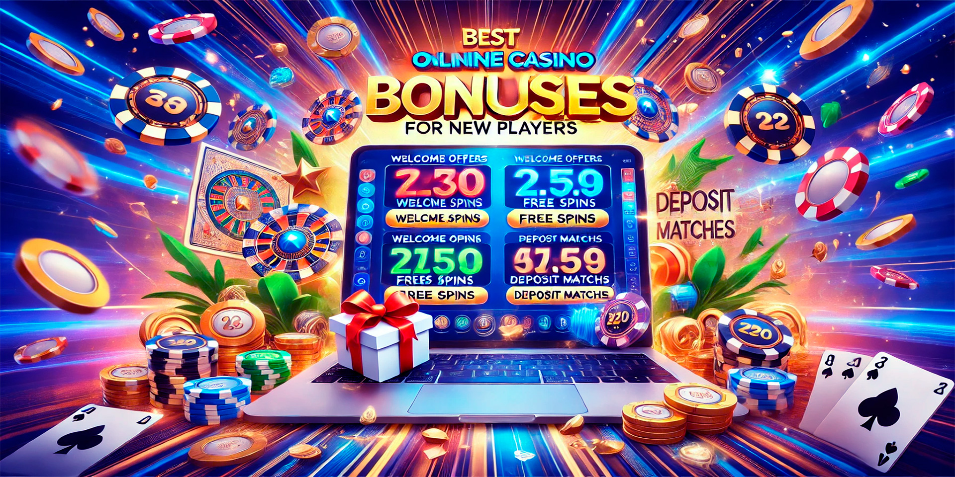 The best online casino bonuses for new players